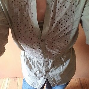 Top that ties in the back.